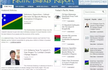 Pacific Island Reports classic