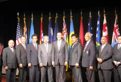 President Obama with Leaders at APEC 2011